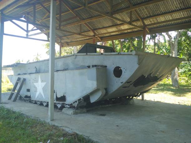 istock Amphibious Tank of World War 2 1297124702