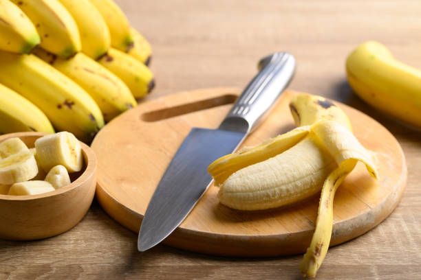 istock Ripe banana fruit for cooking 1297126717