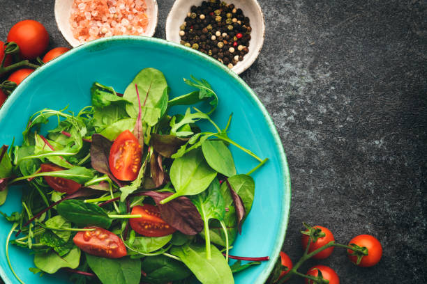 istock Healthy vegetable diet salad in a bowl 1297127498