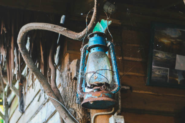 istock Teplok lamp, is a traditional Indonesian lamp, especially in Java 1297129674