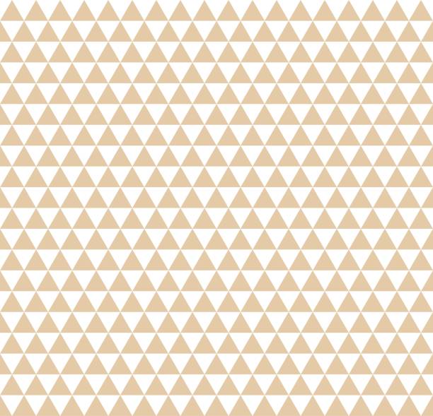 Seamless triangle pattern triangle pattern that can be used as it is tawny stock illustrations