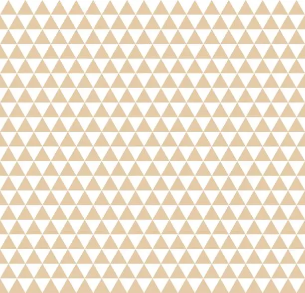 Vector illustration of Seamless triangle pattern