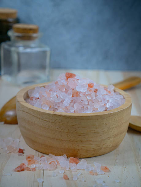 istock The Himalayan Salt close up image for food content. 1297136364