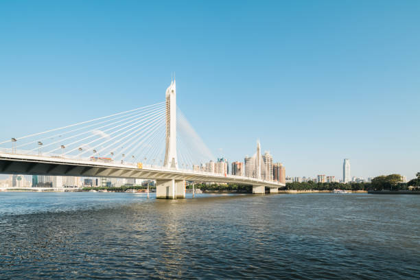 istock Haiyin Bridge in Guangzhou, China 1297141166