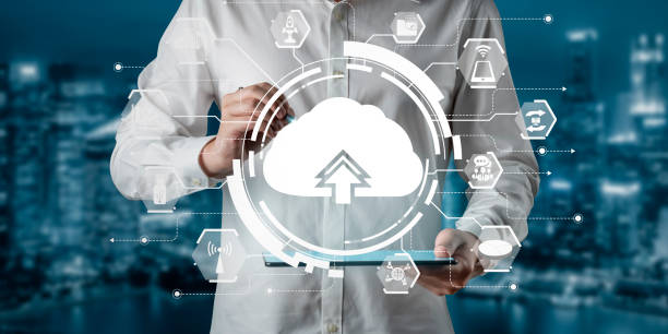 istock Advanced communication and global internet network connection in smart city 1297142963