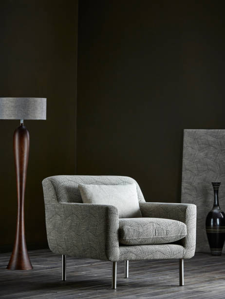 istock Comfortable armchair in living room 1297149764