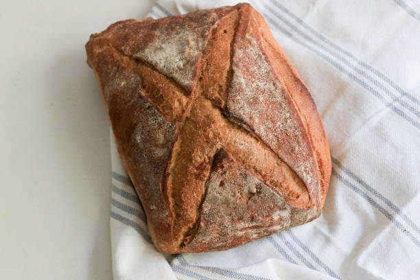 istock Home Made European Bread, Ryne Sour Dough 1297150649