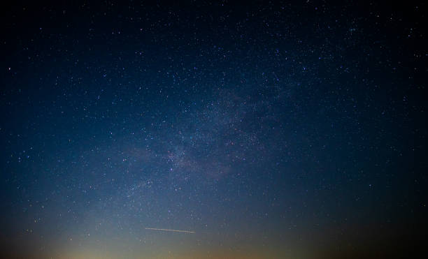 istock Night shot Sky milky way 1297159186
