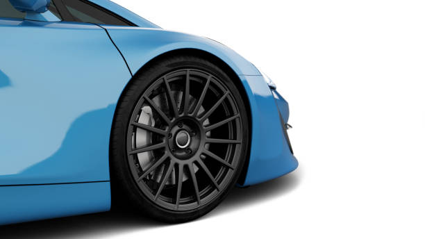 istock blue sportscar front view isolated on white 1297171876