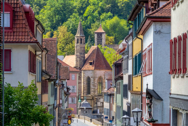 istock Schwaebisch Hall in Southern Germany 1297173795