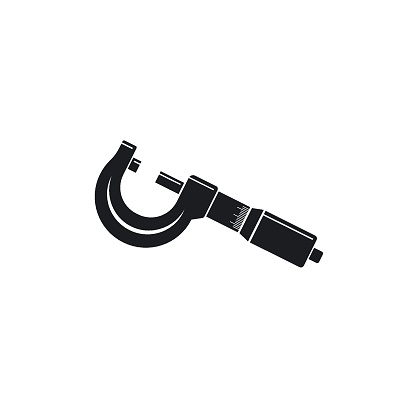 micrometer icon vector illustration design template web