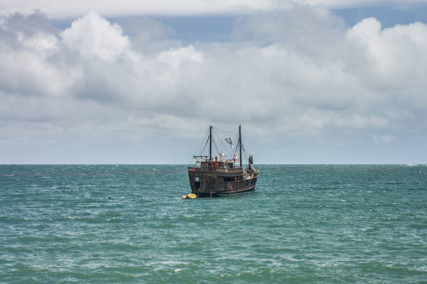 istock ship freaked out in the sea 1297179403
