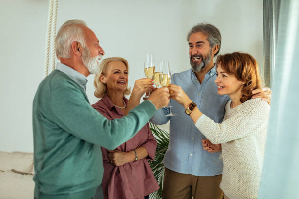 istock Toast to many more happy years together 1297188330