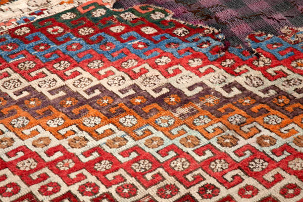 istock Hand woven decorative Turkish rugs 1297188406