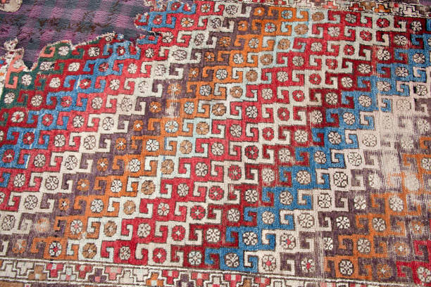 istock Hand woven decorative Turkish rugs 1297188671