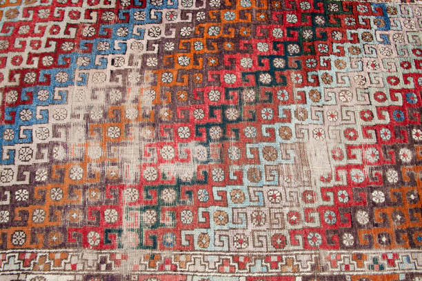 istock Hand woven decorative Turkish rugs 1297189330