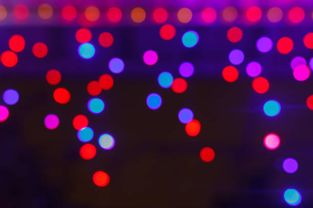 istock Defocused bokeh lights. Background blur. christmas background. 1297190775