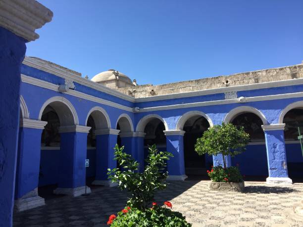 istock Blue Cortyard, Monastery of Santa Catalina 1297191020