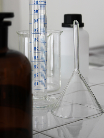 Chemistry lab and tools