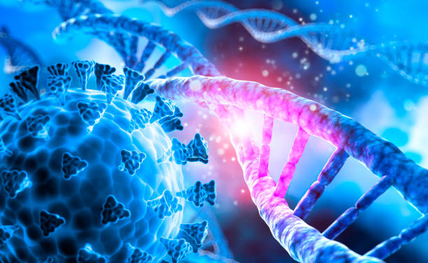 istock Corona Virus covid-19 DNA illustration 1297202832