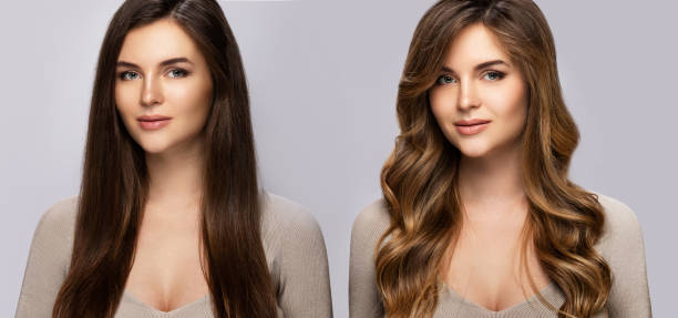 Before After Hair Stock Photos, Pictures & Royalty-Free Images - iStock