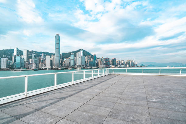 istock Parking lot in Hong Kong 1297211833