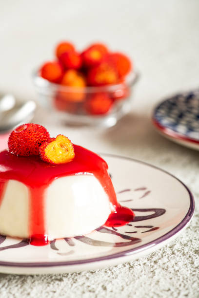 istock Panna Cotta With Berries 1297214371
