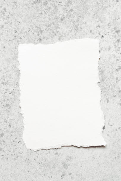 istock A blank white paper card on a gray background. 1297217261