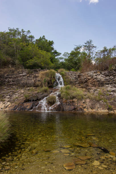 istock Beautiful waterfall - Serra da Canastra National Park - Minas Gerais, Brazil - Jan, 2018 1297218650