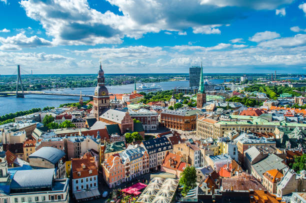 istock Riga from St. Peter's Church 1297220210