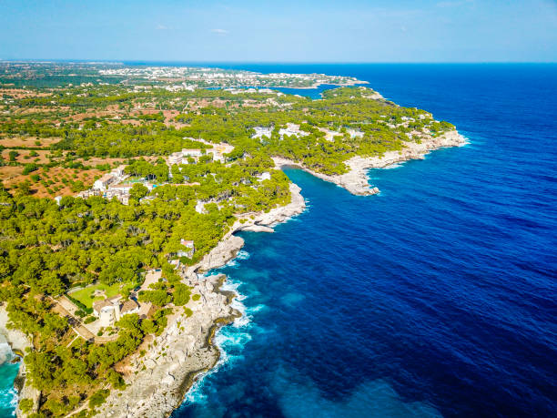 istock Panorama beach bay Cala Mondrago Mallorca Balearic Islands Spain. 1297228513