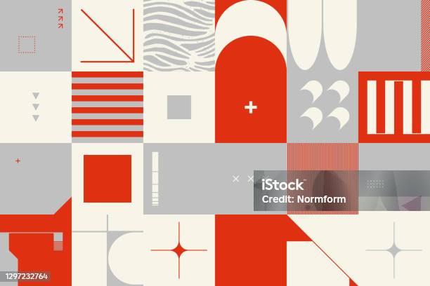 Computer Technology Abstract Vector Geometric Pattern Design Graphics ...