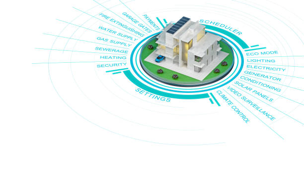istock modern smart house with infographics communications 1297233378