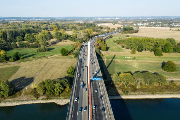 istock traffic on modern brige over Rhine river 1297238246