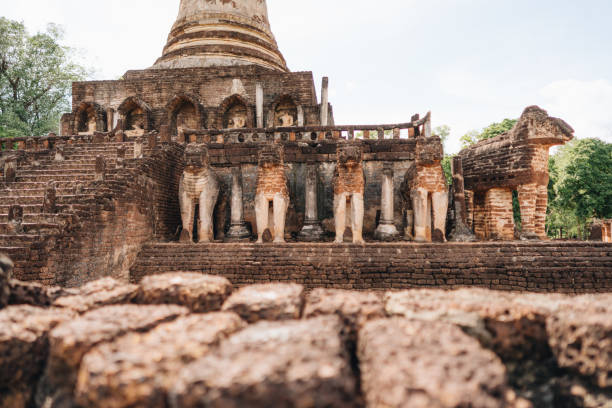 istock Historical temple ruins in Sukhotai 1297245042