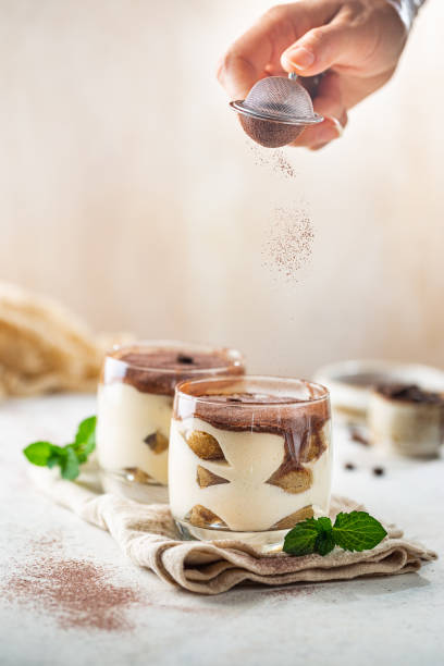 istock Traditional Italian dessert tiramisu 1297246444