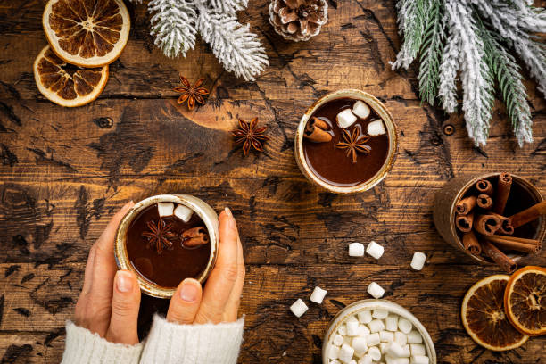 istock Cup of hot cocoa or chocolate 1297246813