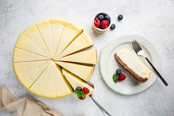 istock Classic New York cheesecake 1297246950
