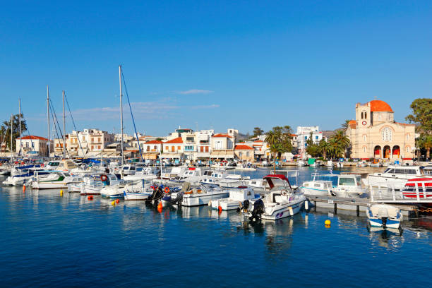 istock The port in Aegina, Greece 1297247818