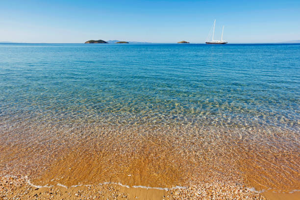 istock St. Peter beach in Andros, Greece 1297256559