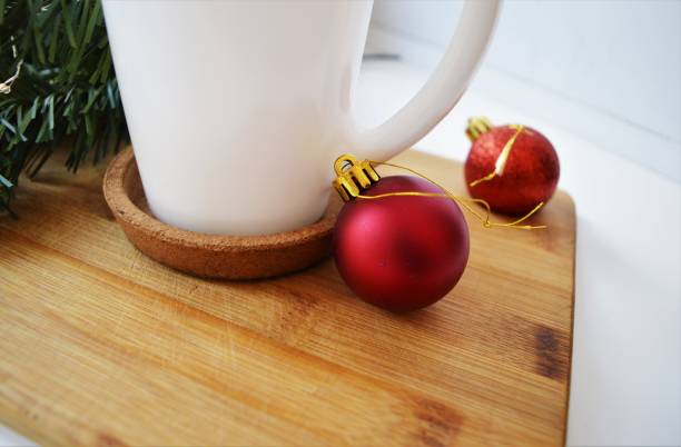 istock Tea with lemon in a white mug on a stand 1297257189