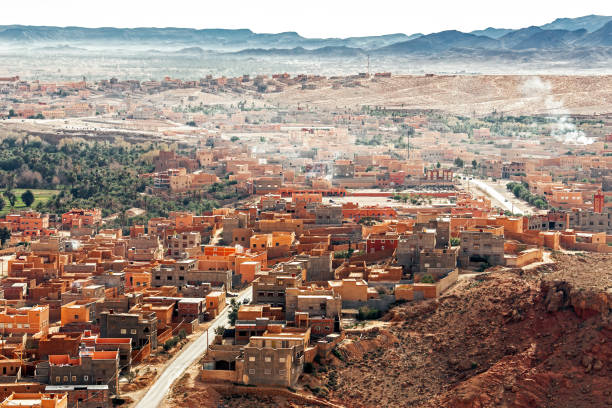 istock Tinghir berber medina kashbah in Sahara desert, Morocco 1297271622