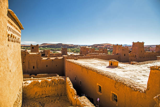 istock Moroccan kasbah and medieval medina, Ait Ben Haddou, Morocco, Africa 1297271914
