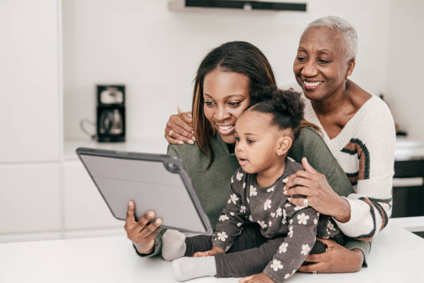 istock Smiling family together 1297274205