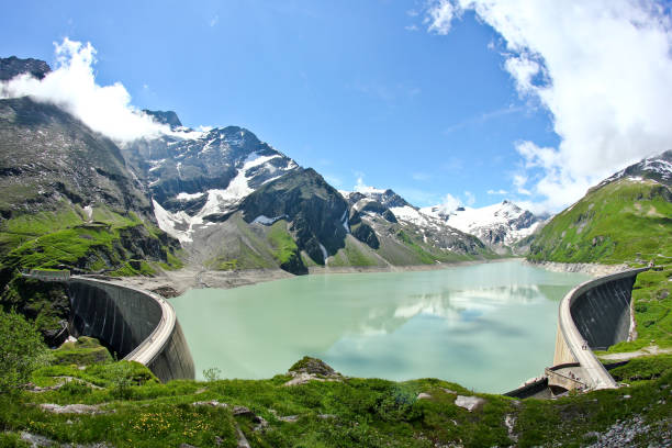 istock The Mooserboden dam in beautiful austrian alpine nature. 1297274311