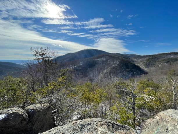 istock Hazel River Trail - Shenandoah National Park: Winter Hiking Path 1297286020