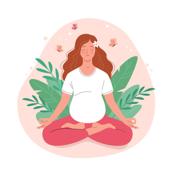 2,413 Pregnancy Yoga Illustrations & Clip Art - iStock | Pregnancy yoga  class, Pregnancy yoga illustration, Pregnancy yoga ball