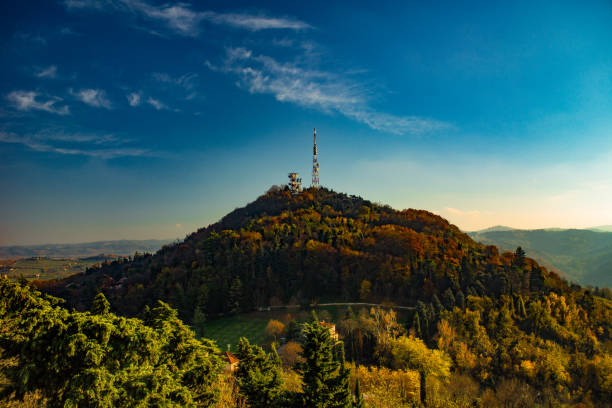 istock 5g antenna tower, radio, television communication 1297295846