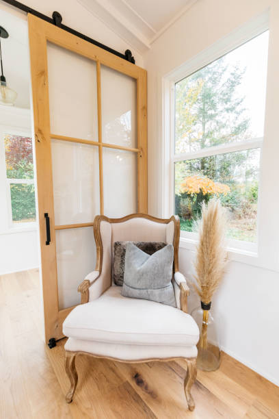 istock Vertical Photo of Tiny House Interior Decor 1297296203