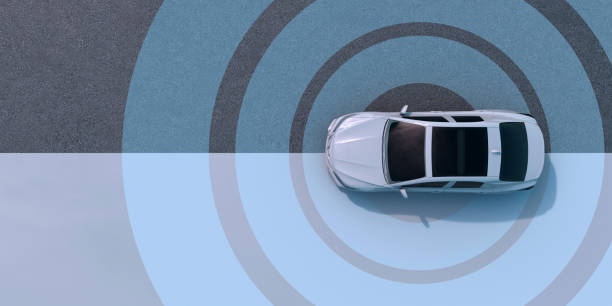 автономное самоуправяемое транспортное средство - sensor стоковые фото и изображения